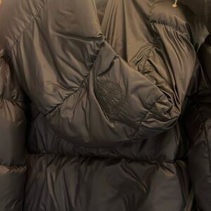 Hooded Lululemon cloudscape wrap parka